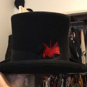 Real top hat. Paid $75 for it new online.